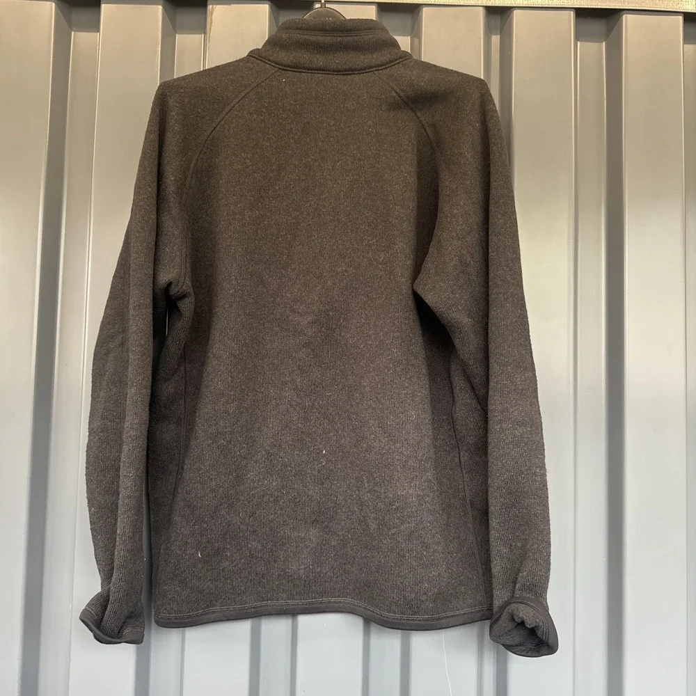Patagonia Better Sweater 1/4 Zip Gray Pullover Men's Size L